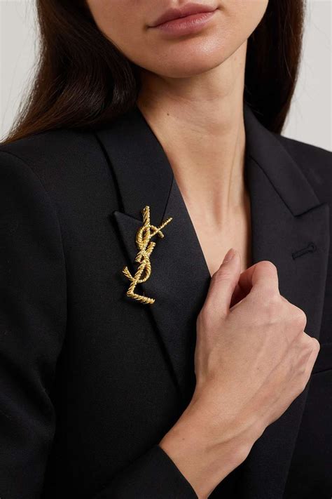 ysl jewelry ring|yves Saint Laurent brooch.